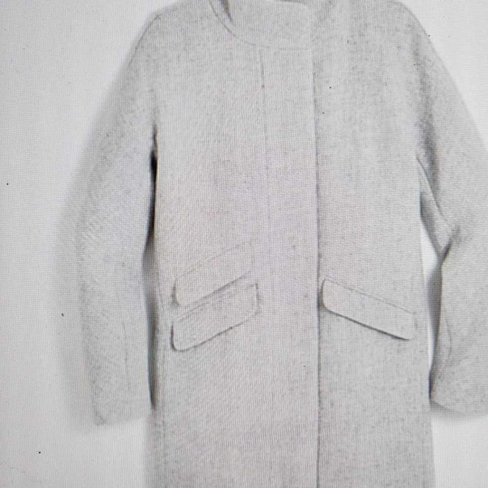 NWT!! J Crew Cocoon Coat  Italian Stadium Cloth Wool size 18. Gorgeous!